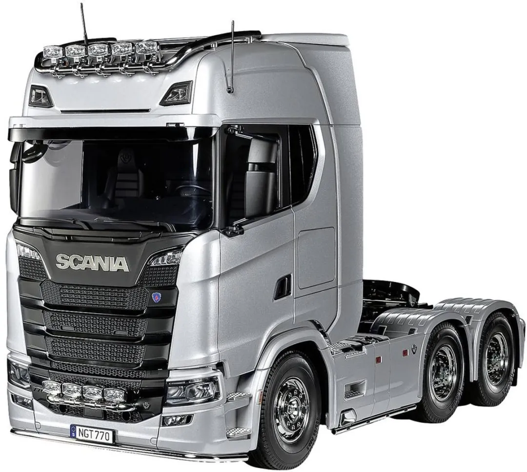 Tamiya Scania S770 V8 56373 RC Truck 1:144 - Zilver
