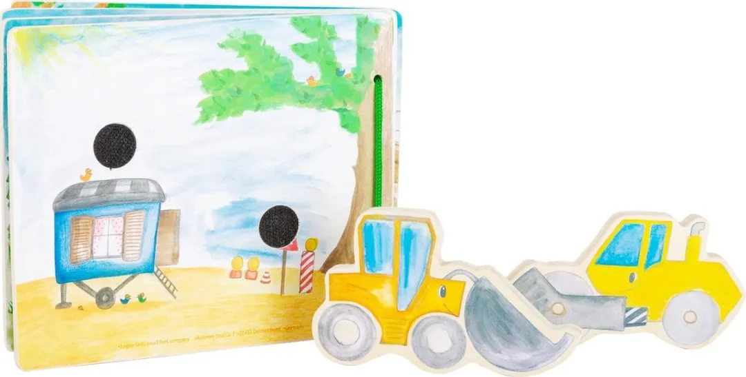 Small Foot Picture Book Bouwplaats - Interactief - Wit - afbeelding 6 van 6