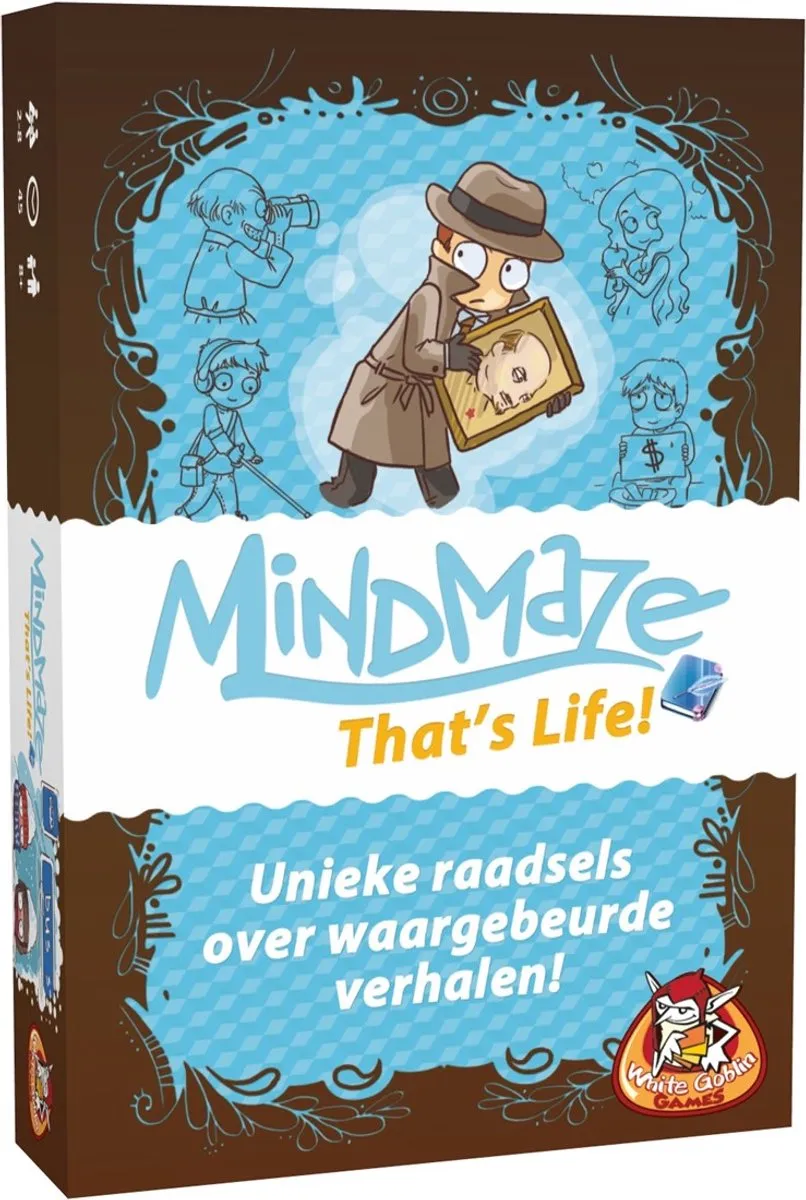 White Goblin Games Mindmaze: That's Life WGG2127 Gezelschapsspel