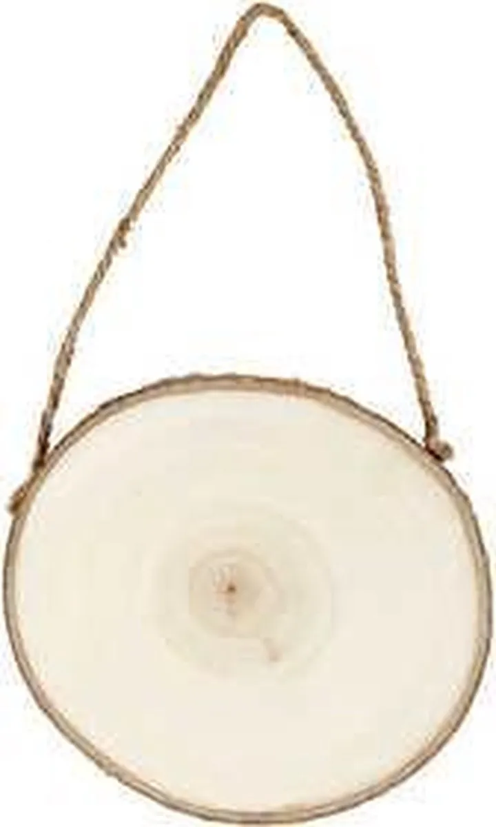 Creativ Company Houten Deurschild Rond - Multicolor