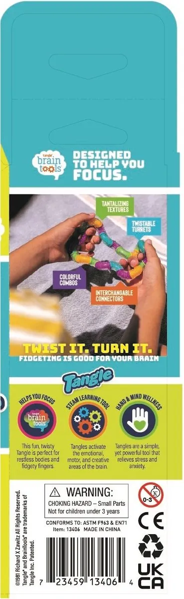 Tangle Relax Therapy - Blauw Geel
