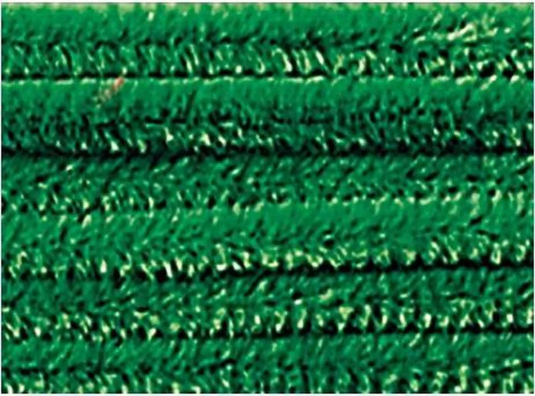 Folia Chenilledraad 50cm - 10 Stuks Mosgroen