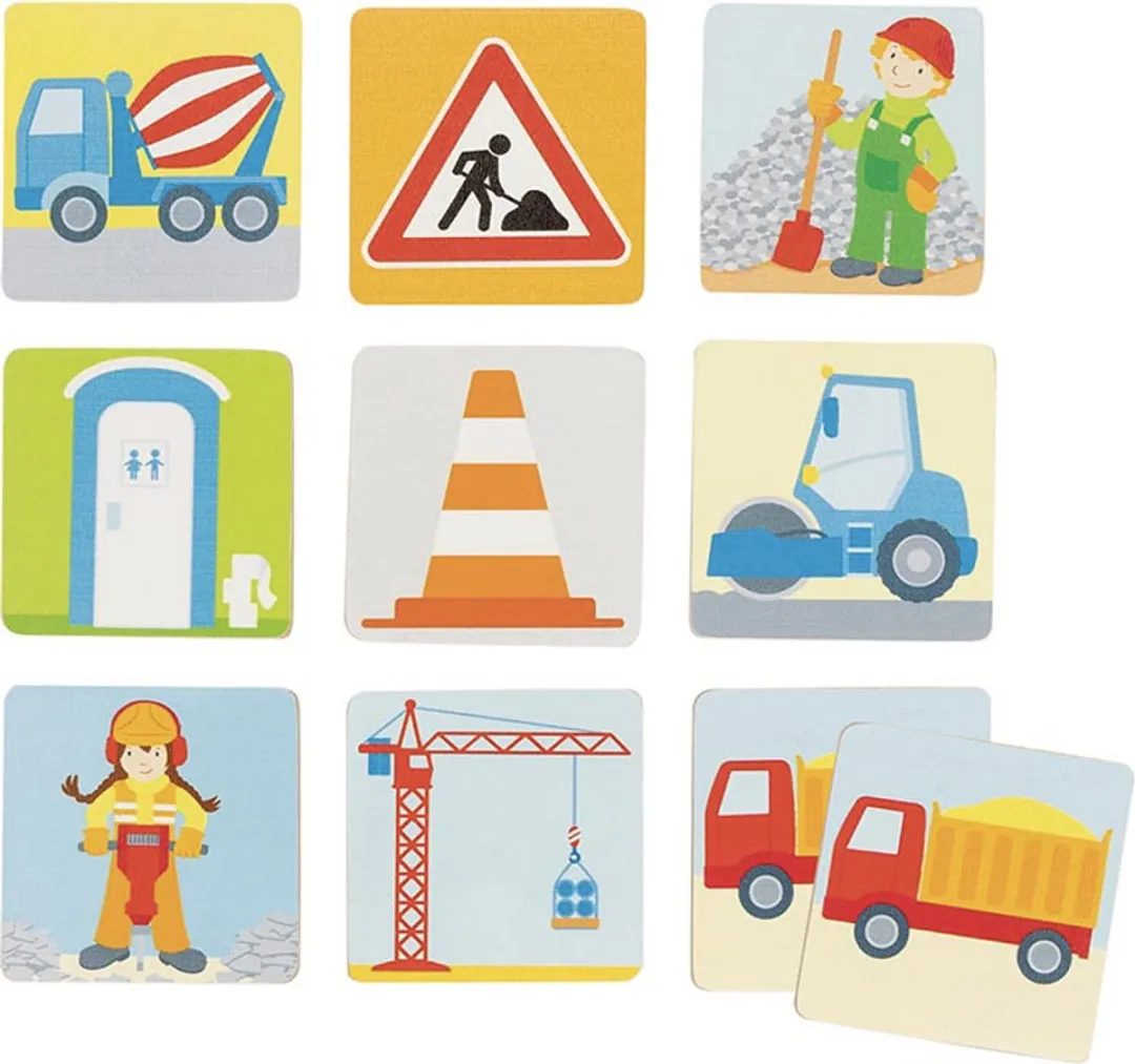 Goki Memo Game Road Traffic 56761 - Multicolor