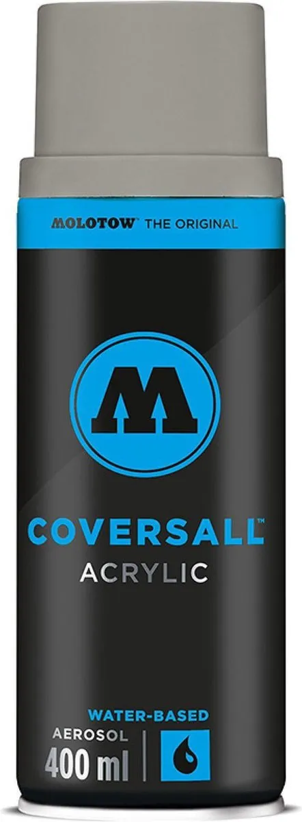 Molotow CoversAll Waterbased Spray Can Middle Grey 400ml