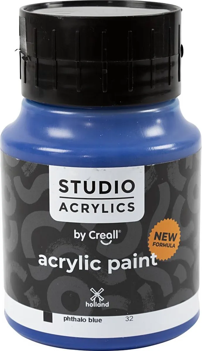 Creativ Company Creall Studio Phtalo Blue Acrylverf 500ml