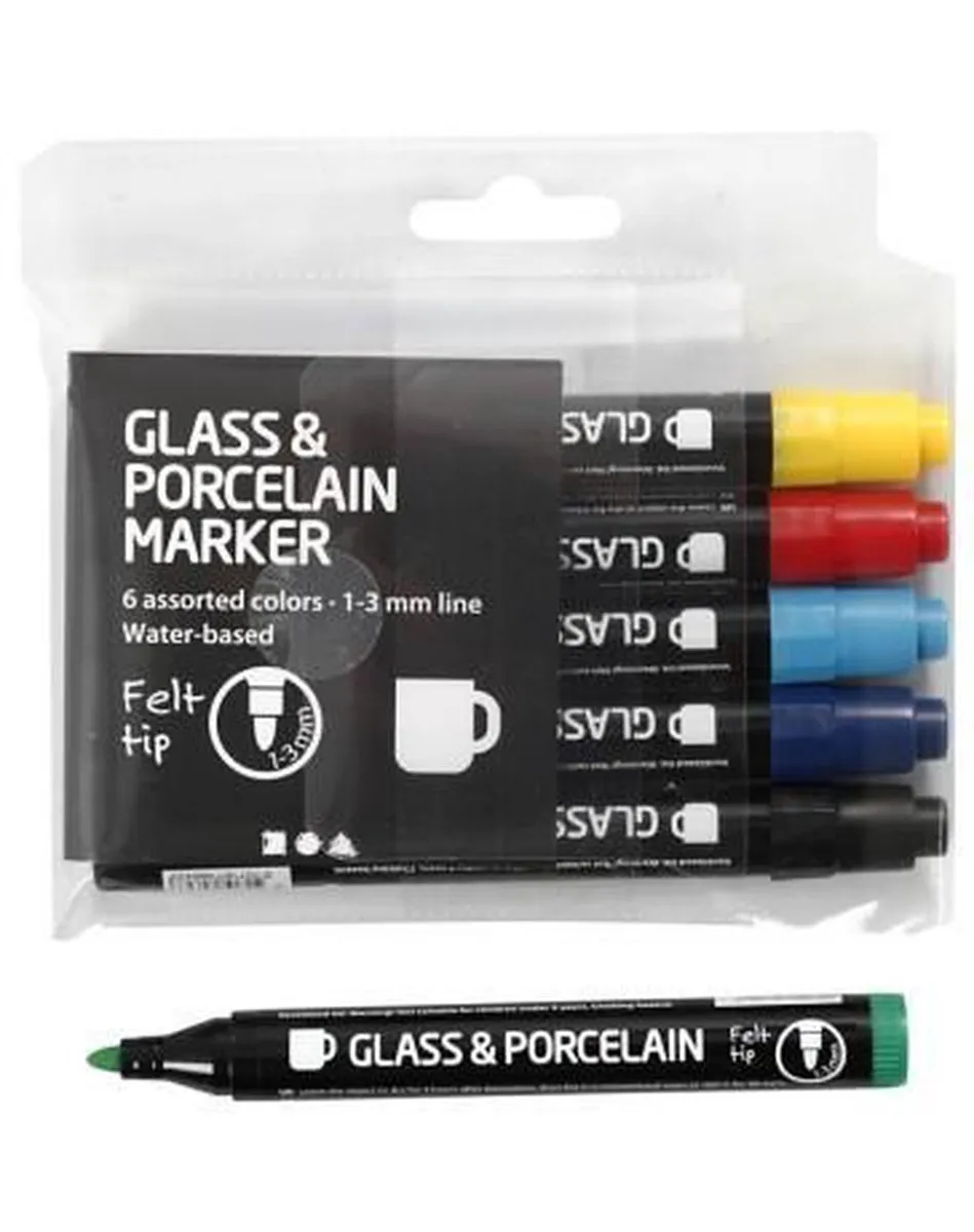 Creativ Company Glas- en Porseleinstiften