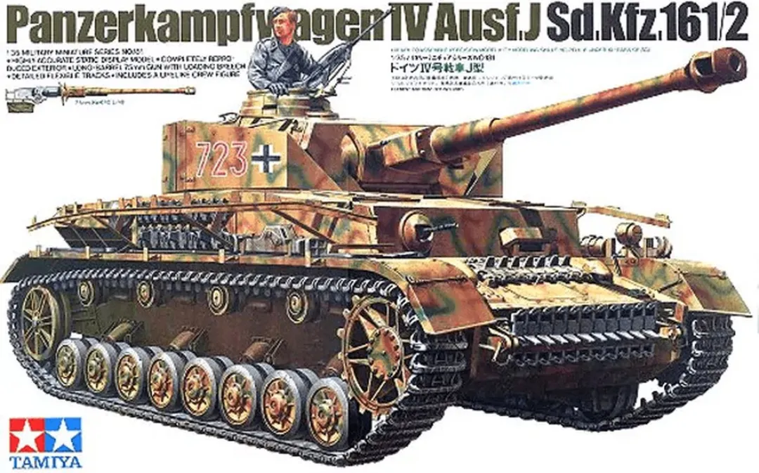 Tamiya Panzer IV J 35181 Modelbouwpakket