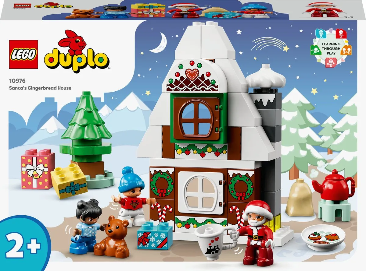 LEGO DUPLO Peperkoekhuis Kerstman 10976