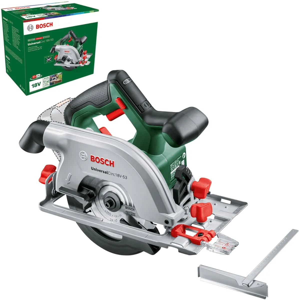Bosch UniversalCirc 18V-53 Accu Cirkelzaag