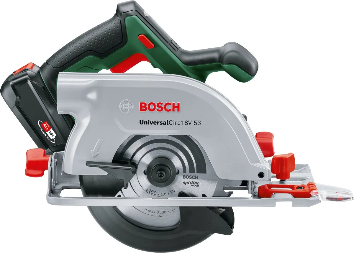 Bosch UniversalCirc 18V-53 Accu Cirkelzaag