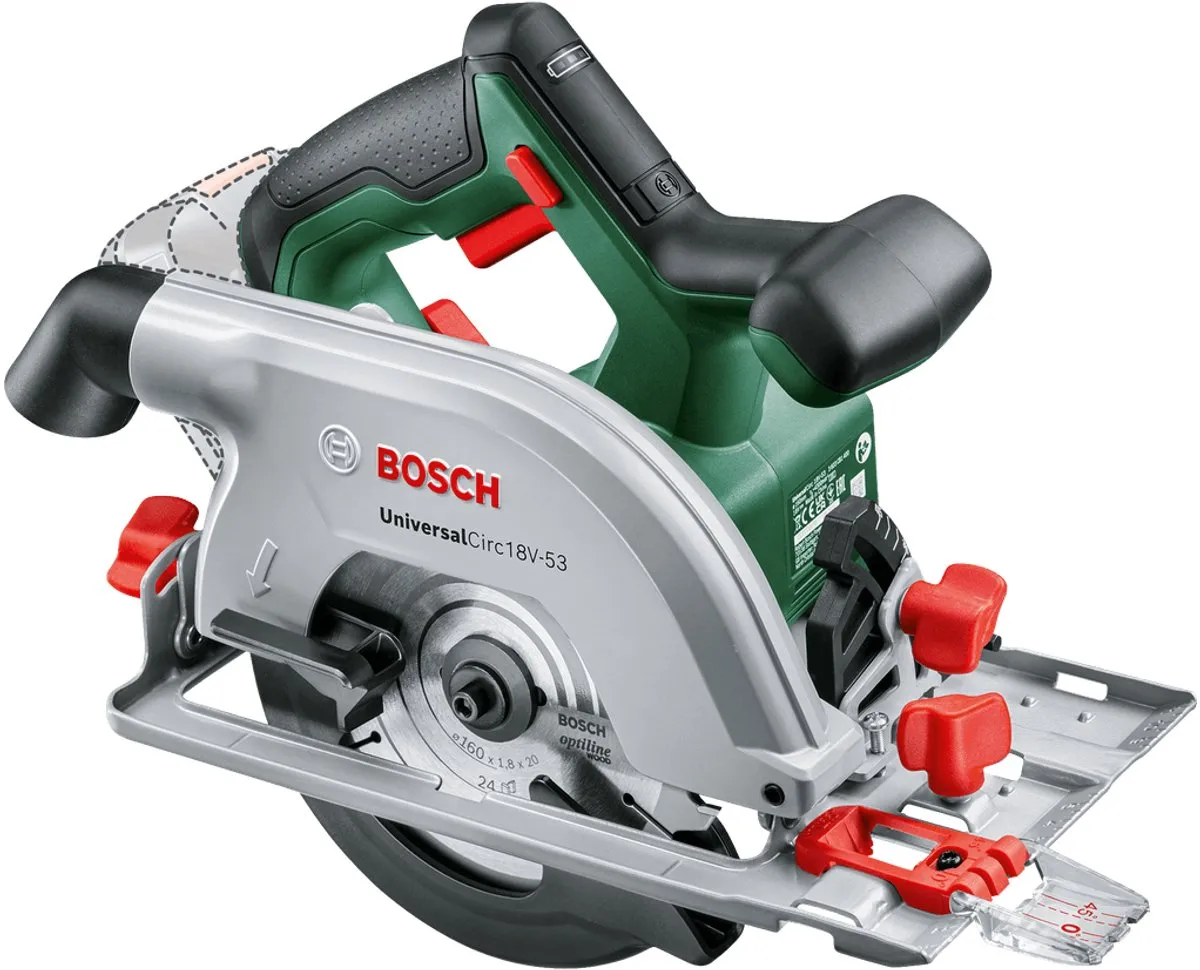 Bosch UniversalCirc 18V-53 Accu Cirkelzaag
