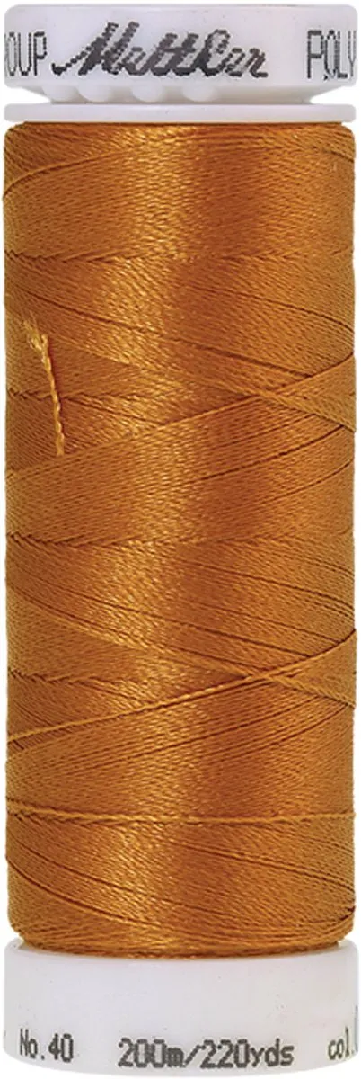 Amann Mettler Polysheen Borduurgaren Geel 200m