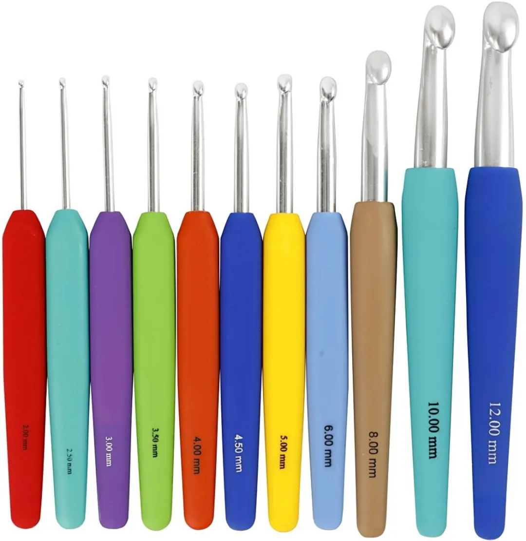 Creativ Company Haaknaalden Set 11 Stuks - 2 t/m 12