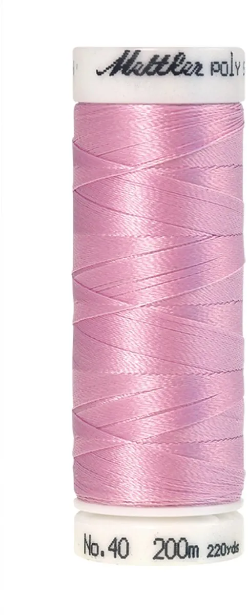 Amann Polysheen Borduurgaren 200m - Roze