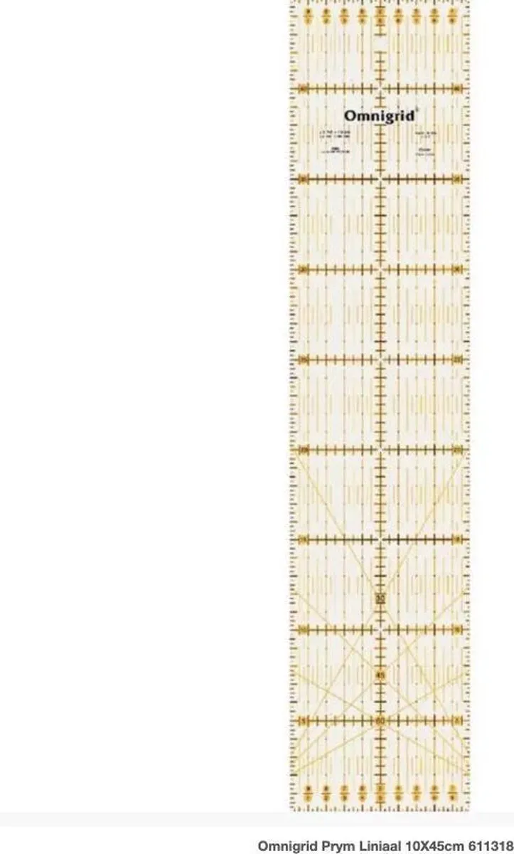 Prym Universele Liniaal Omnigrid 45cm - Uni - afbeelding 6 van 6