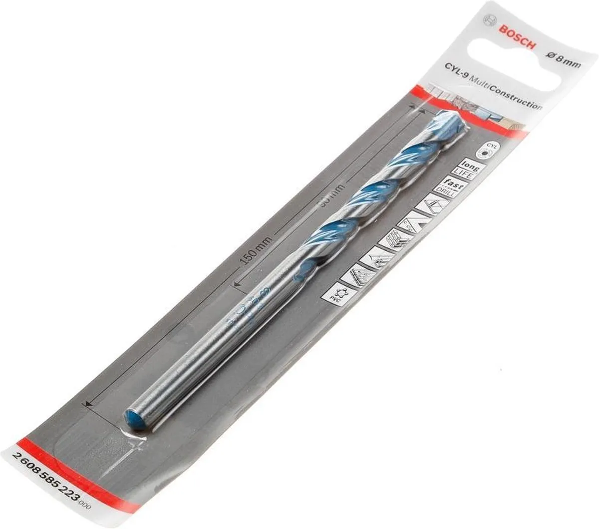 Bosch CYL-9 Multi Construction Universele Boren 8mm