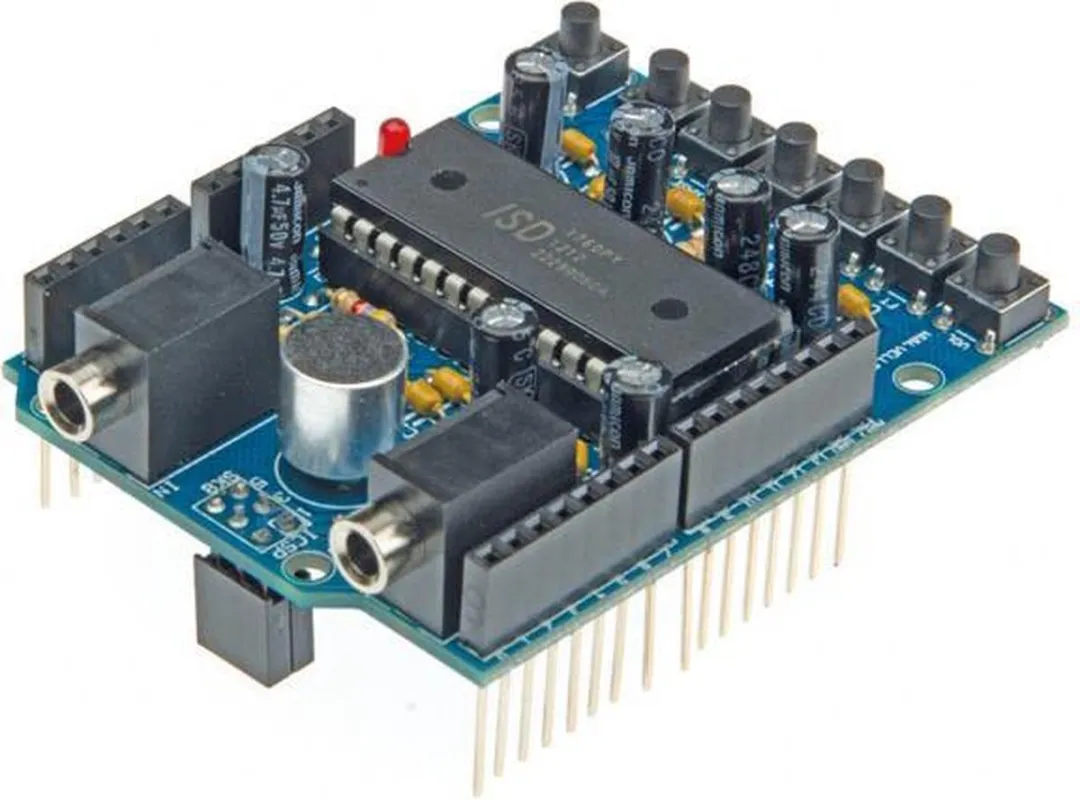 Whadda Audio-opname Shield Arduino - Blauw/Zwart