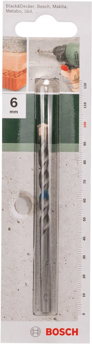Bosch Betonboor ISO 5468 6mm x 60mm - 1 Stuk