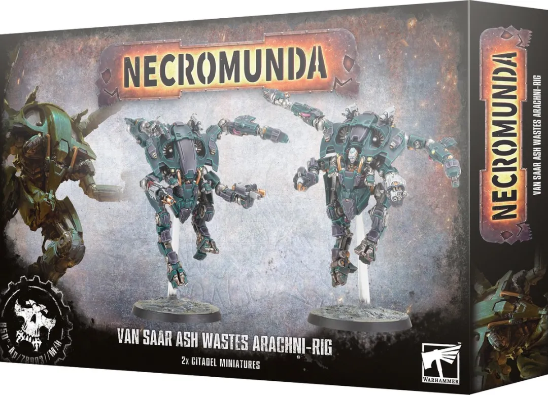 Games Workshop Necromunda Van Saar Ash Wastes Arachni-Rig