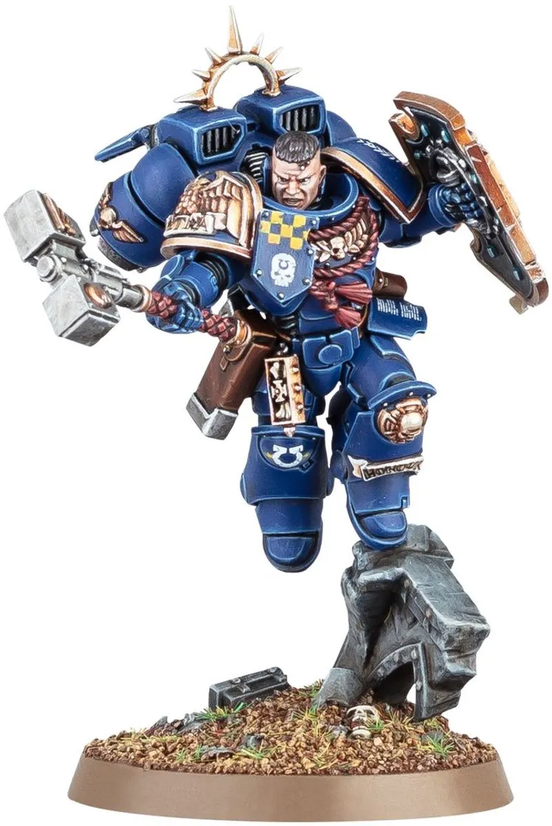 Games Workshop Space Marines Captain - 23 Onderdelen