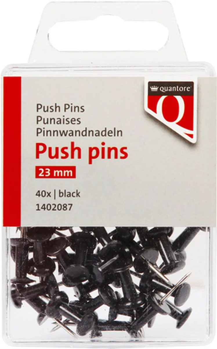 Quantore Push Pins 40 Stuks
