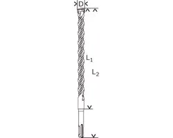 Bosch Hamerboor SDS-plus 12x550mm