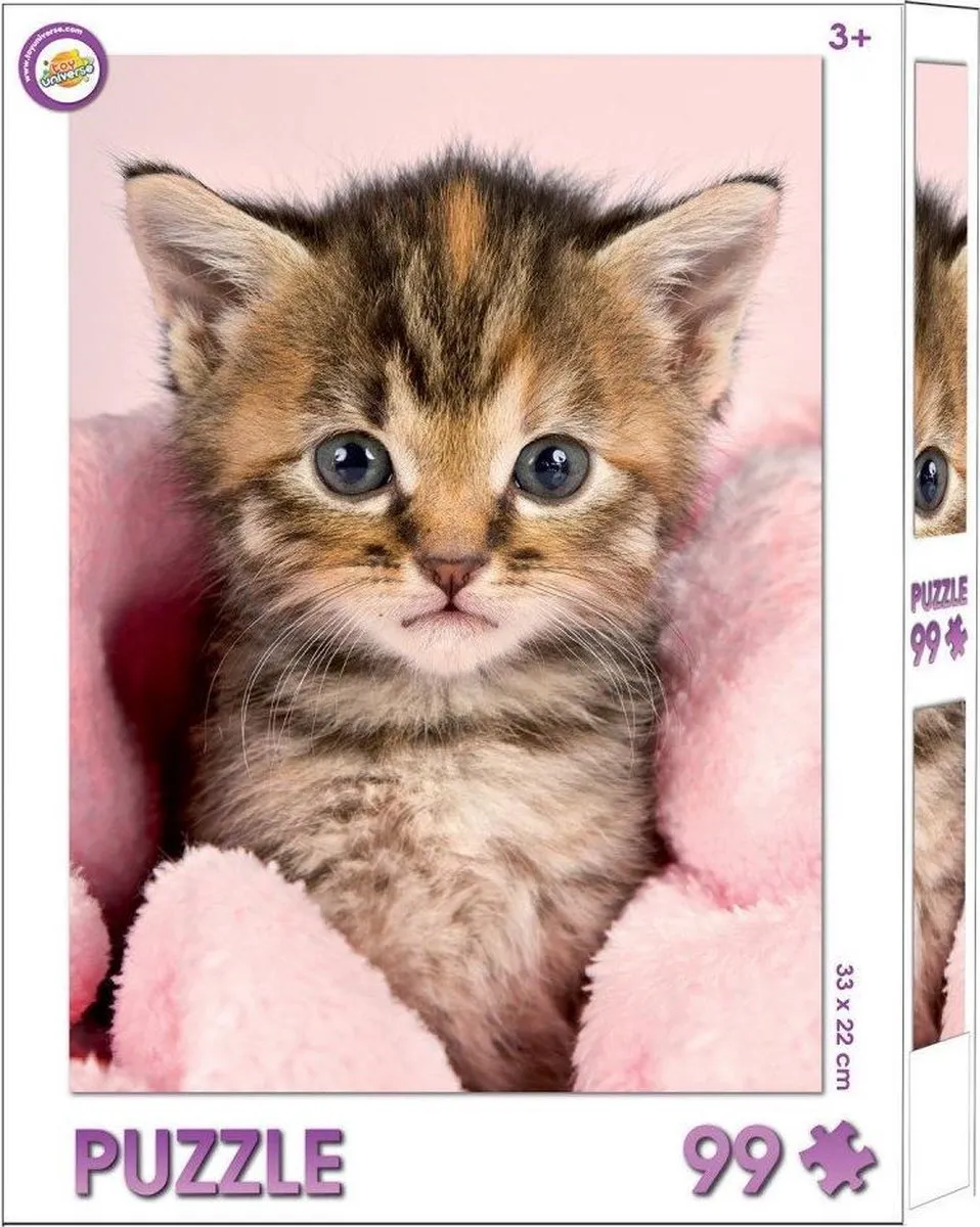 Toy Universe Kitten Puzzle 99 Stuks