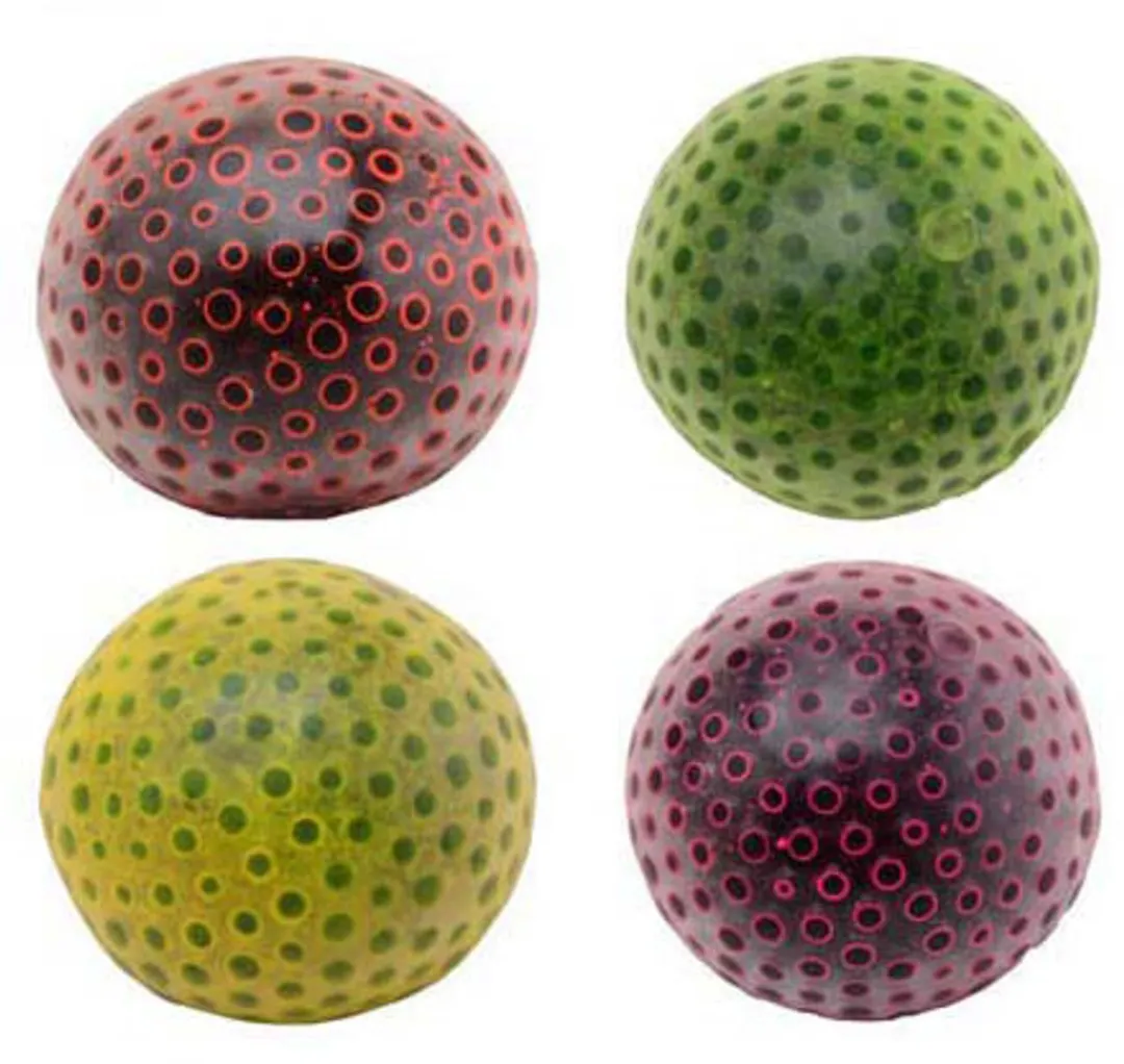 Johntoy Neon Beads Squeeze Bal