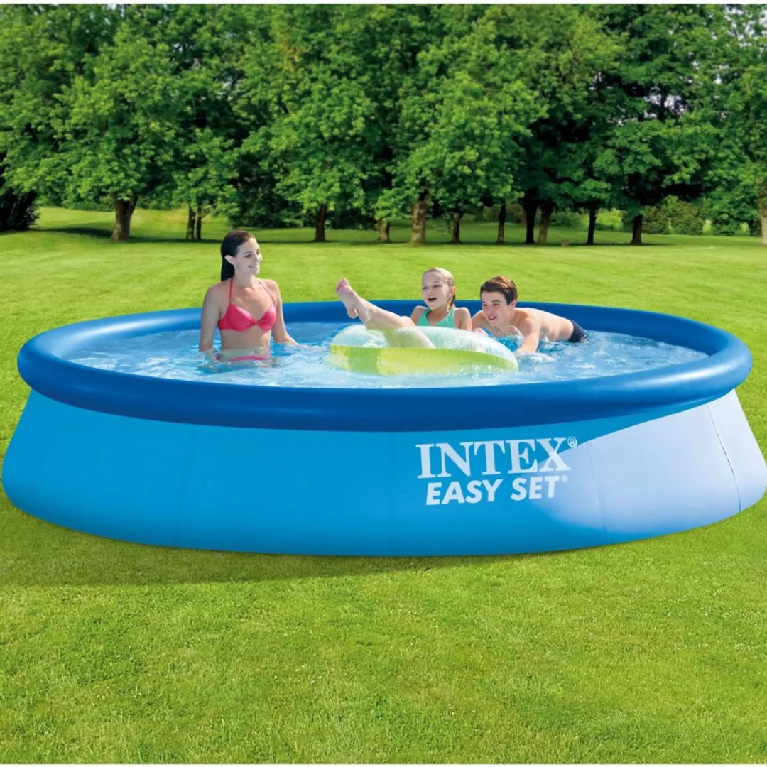 Intex Easy Set Zwembad 396x84cm - Blauw - 7290L