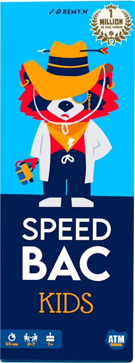 Geronimo Games Speed Bac Kids Party Spel