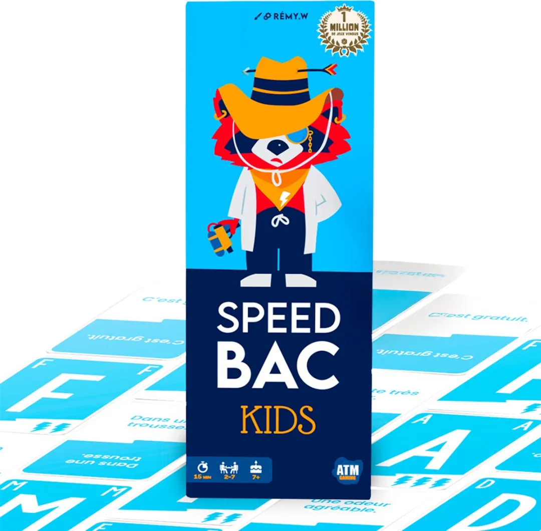 Geronimo Games Speed Bac Kids Party Spel - 2-7 Spelers