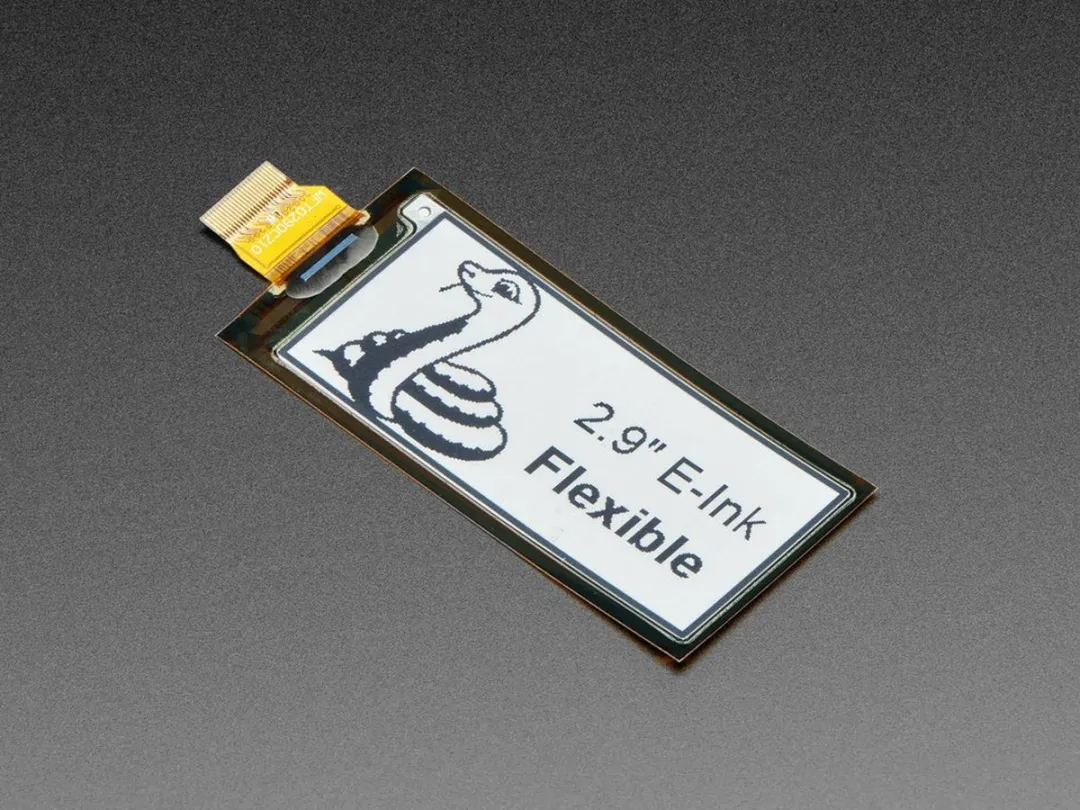 Adafruit 4262 Flexibel eInk Display 2.9" - 296x128 Monochroom - Meerkleurig