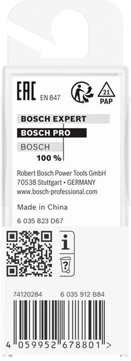 Bosch PRO T-sleuffrees 8,5 x Ø5,6mm - 2608629682
