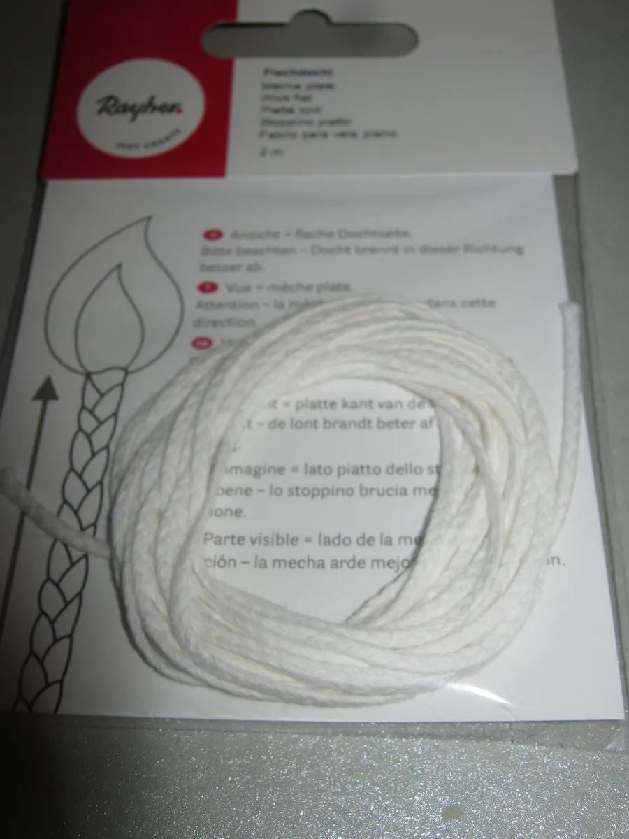 RAYHER Kaarsenlont 3mm Wit