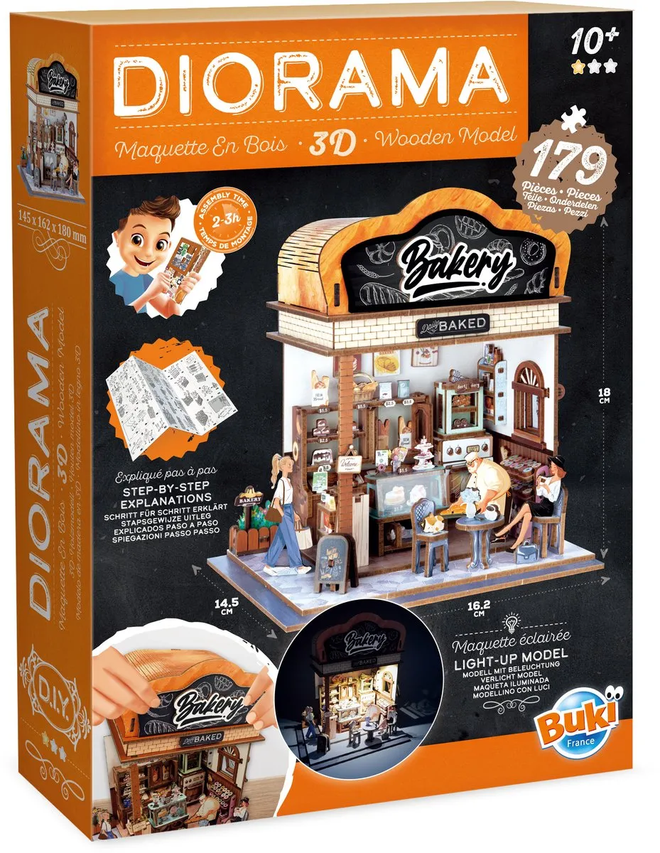 Buki France Diorama Miniatuurbakkerij