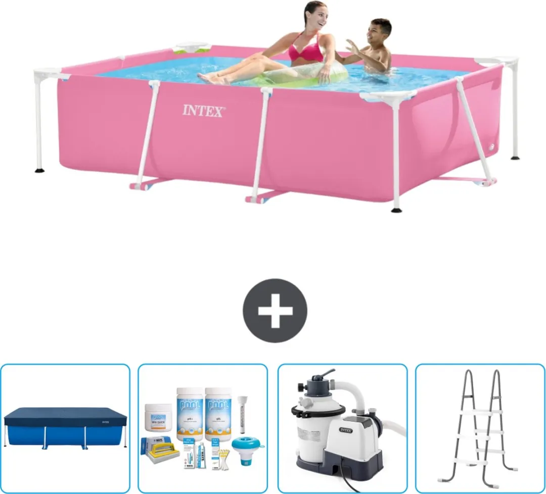 Intex Rechthoekig Frame Zwembad 220x150cm