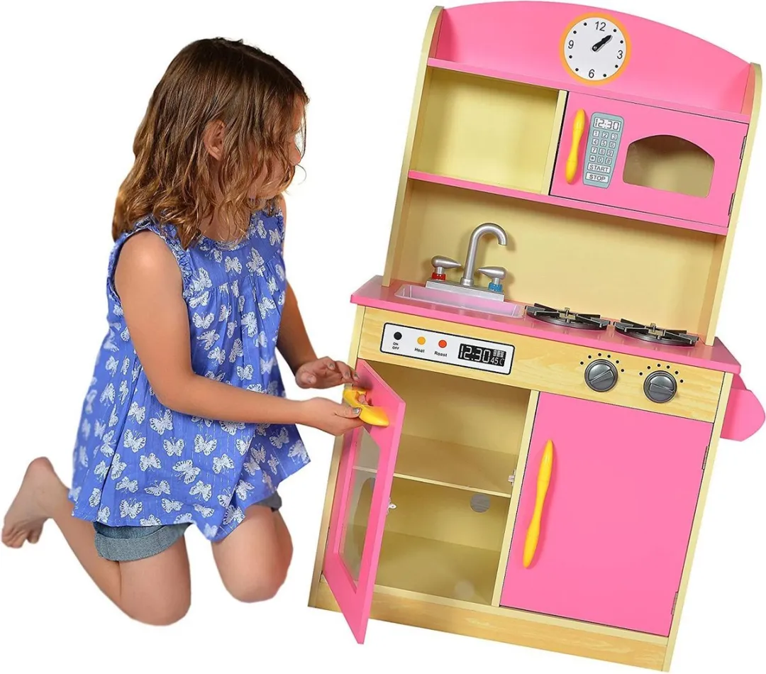Teamson Kids Houten Speelkeuken Roze