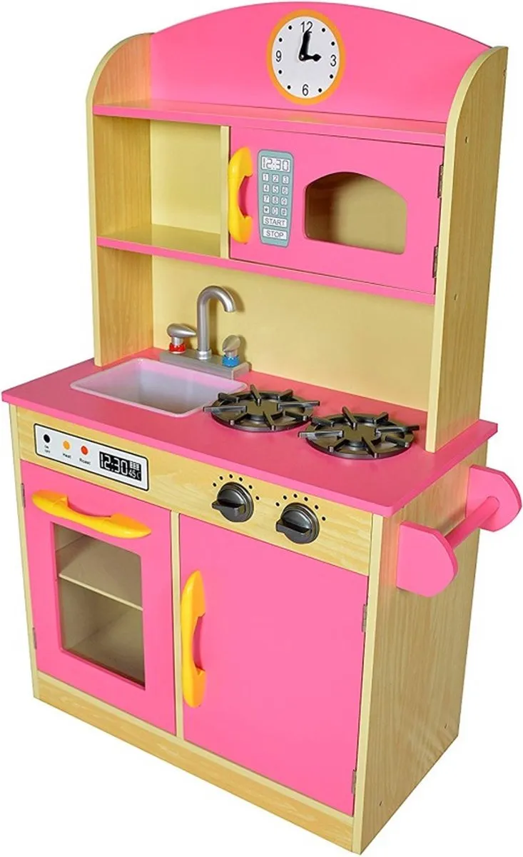 Teamson Kids Houten Speelkeuken Roze