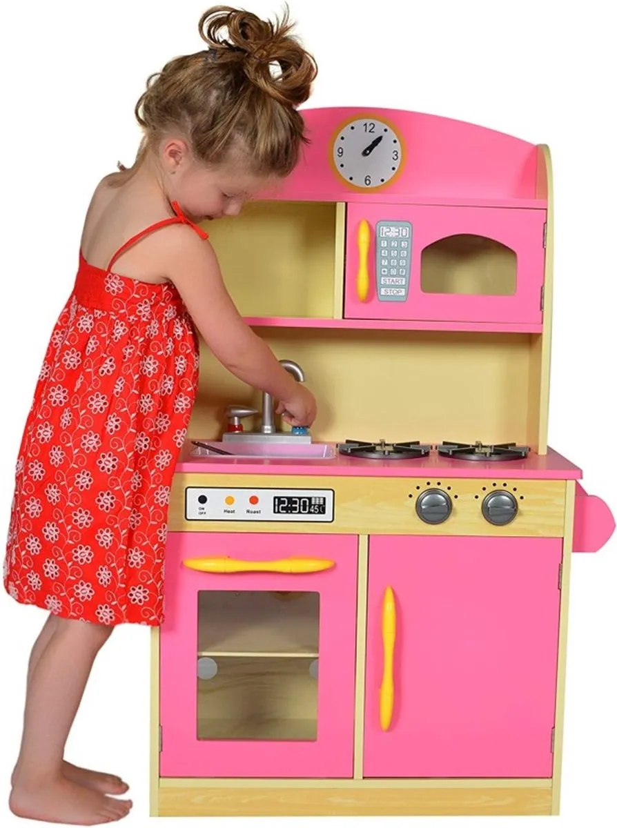 Teamson Kids Houten Speelkeuken Roze