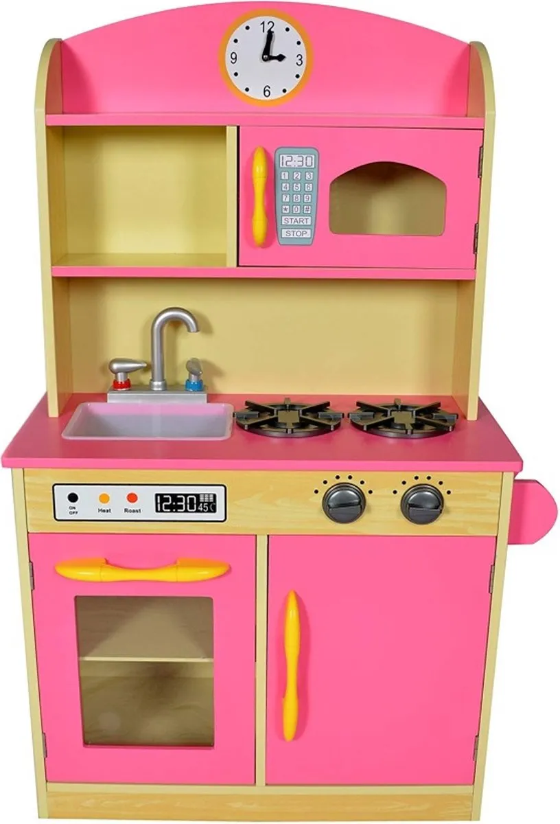 Teamson Kids Houten Speelkeuken Roze