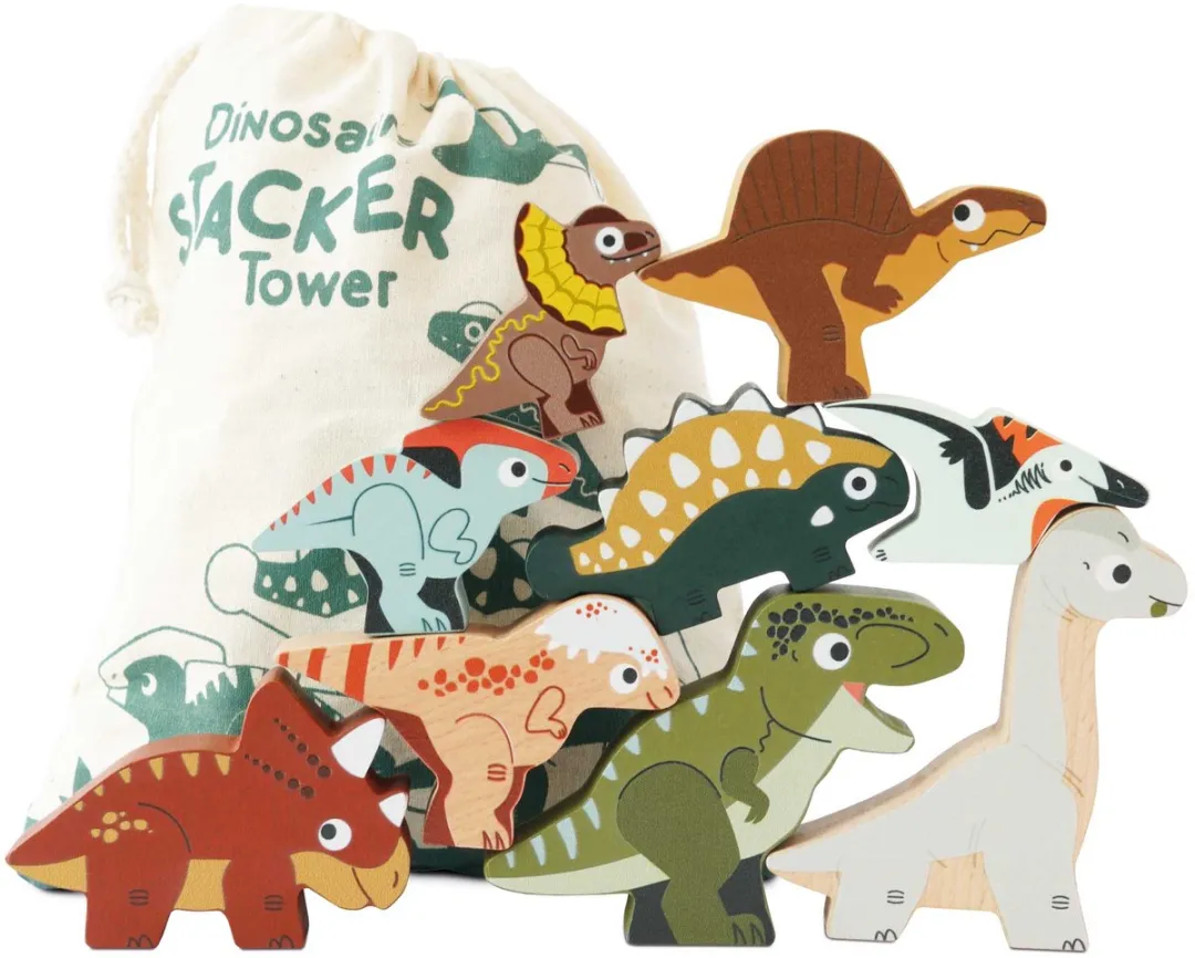 Le Toy Van Houten Dinosaurussen Stapelspel