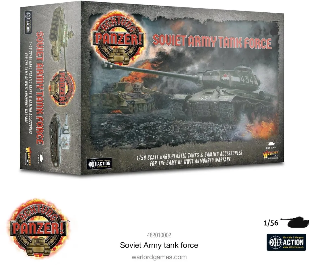 Warlord Games Achtung Panzer! Soviet Army Tank Force
