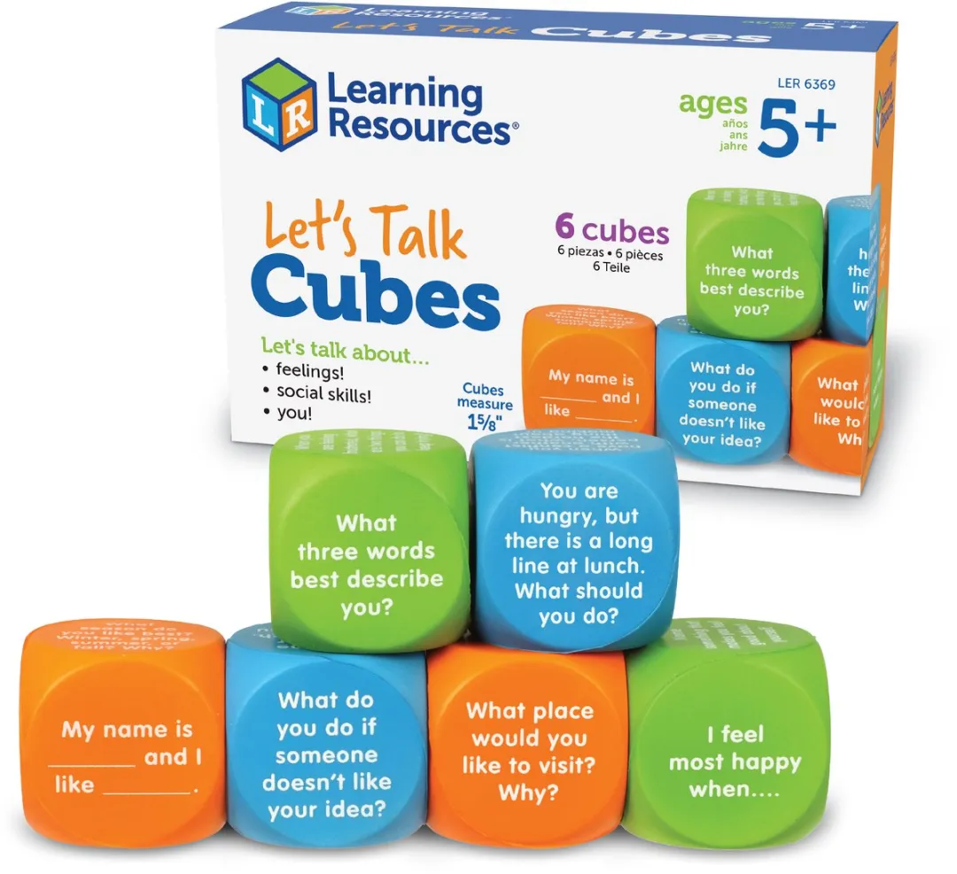 Learning Resources Let's Talk Cubes