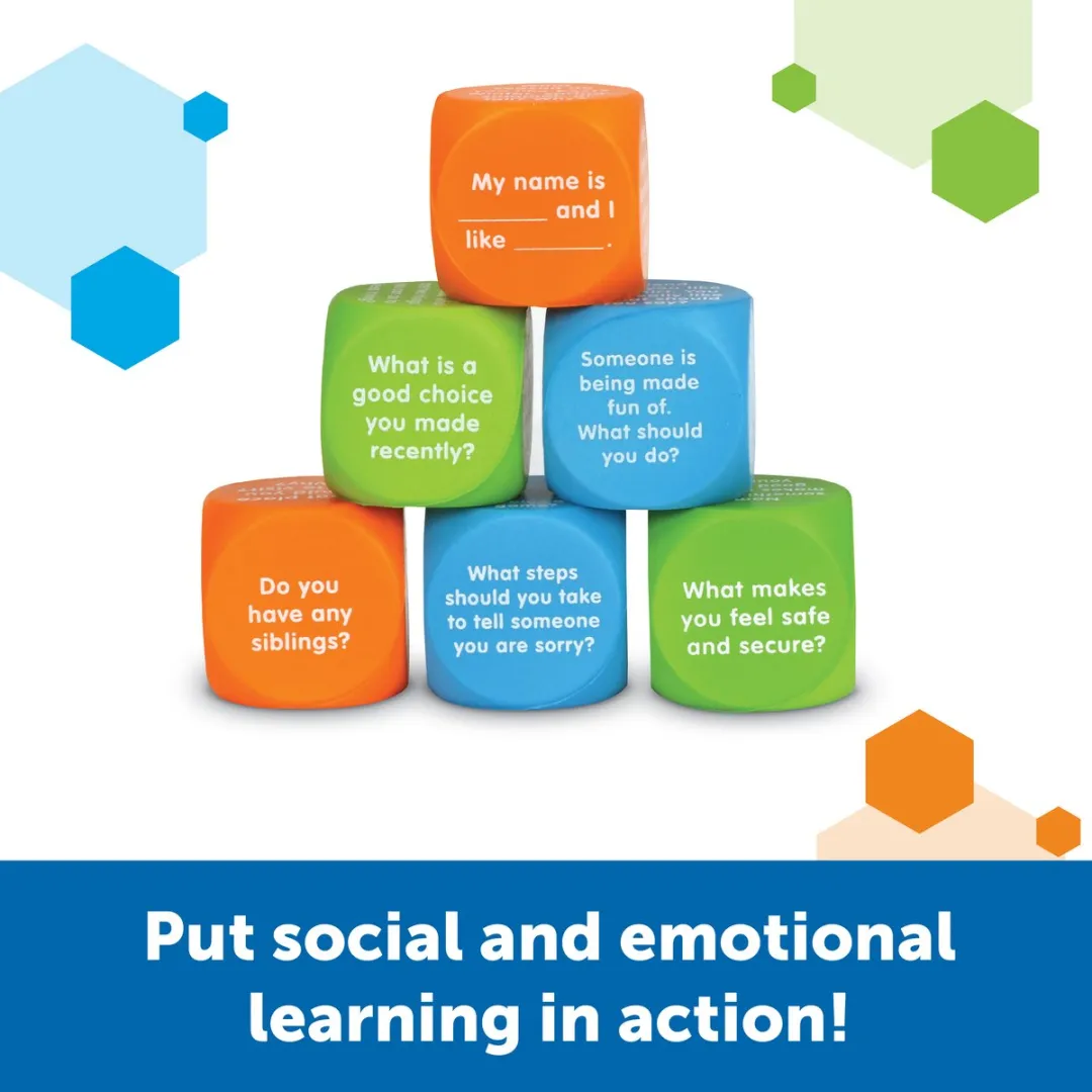 Learning Resources Let's Talk Cubes - Multicolor