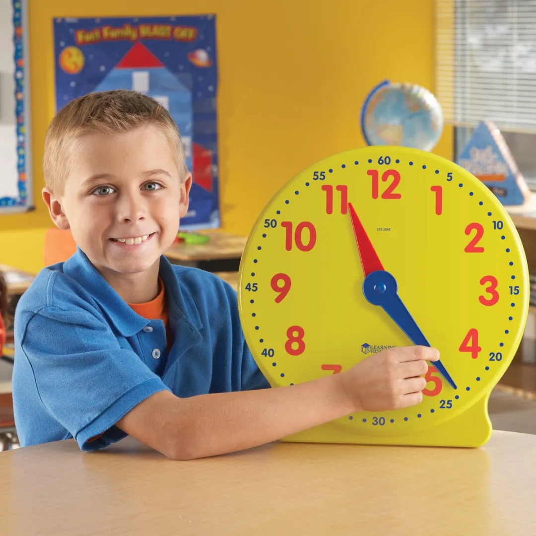 Learning Resources Big Time Klok 12 Uurs - Multicolor