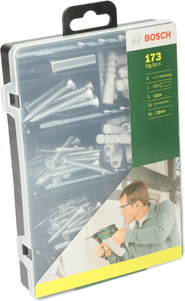 Bosch Bevestigingsset 173-delig - Steen