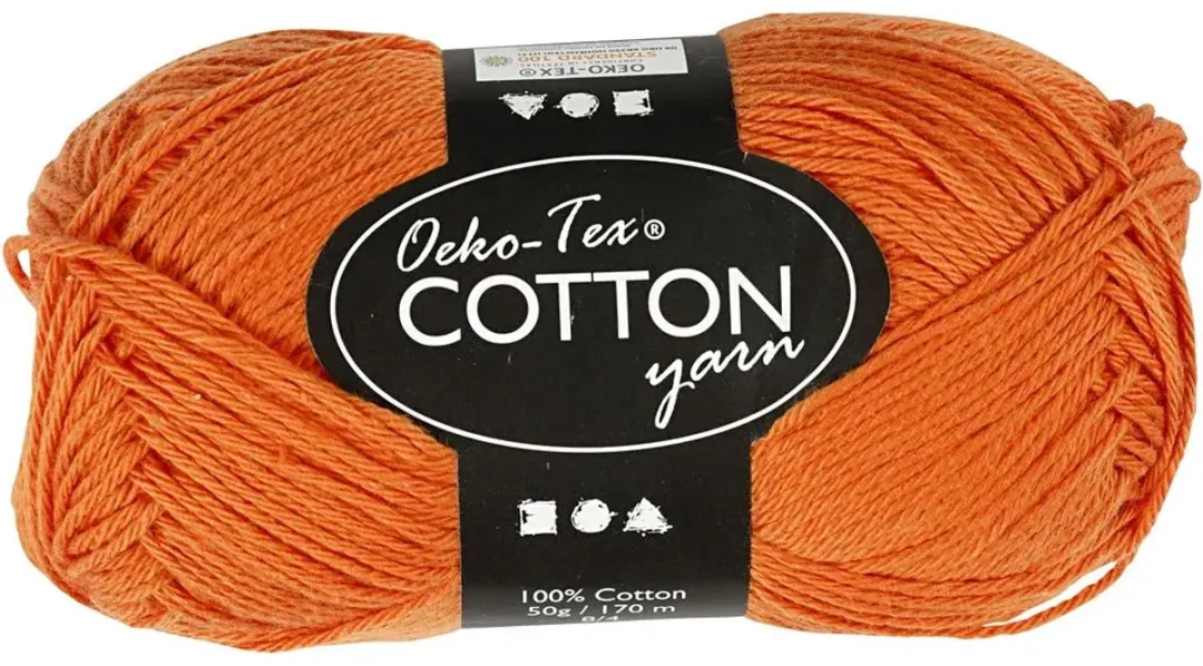 Creativ Company Katoengaren 8/4 50gr - Oranje