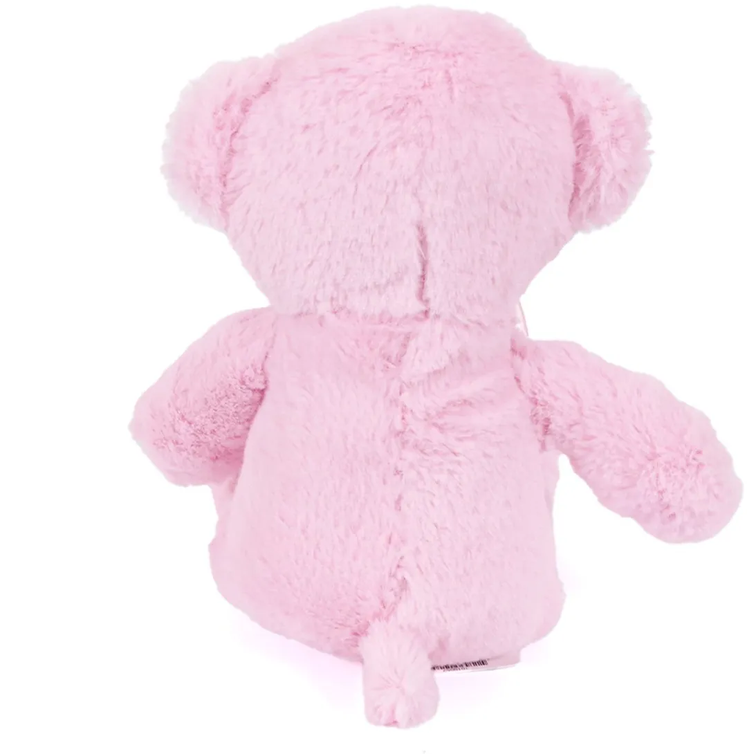 PIA Soft Toys Pluche Beer - Roze - 20 cm