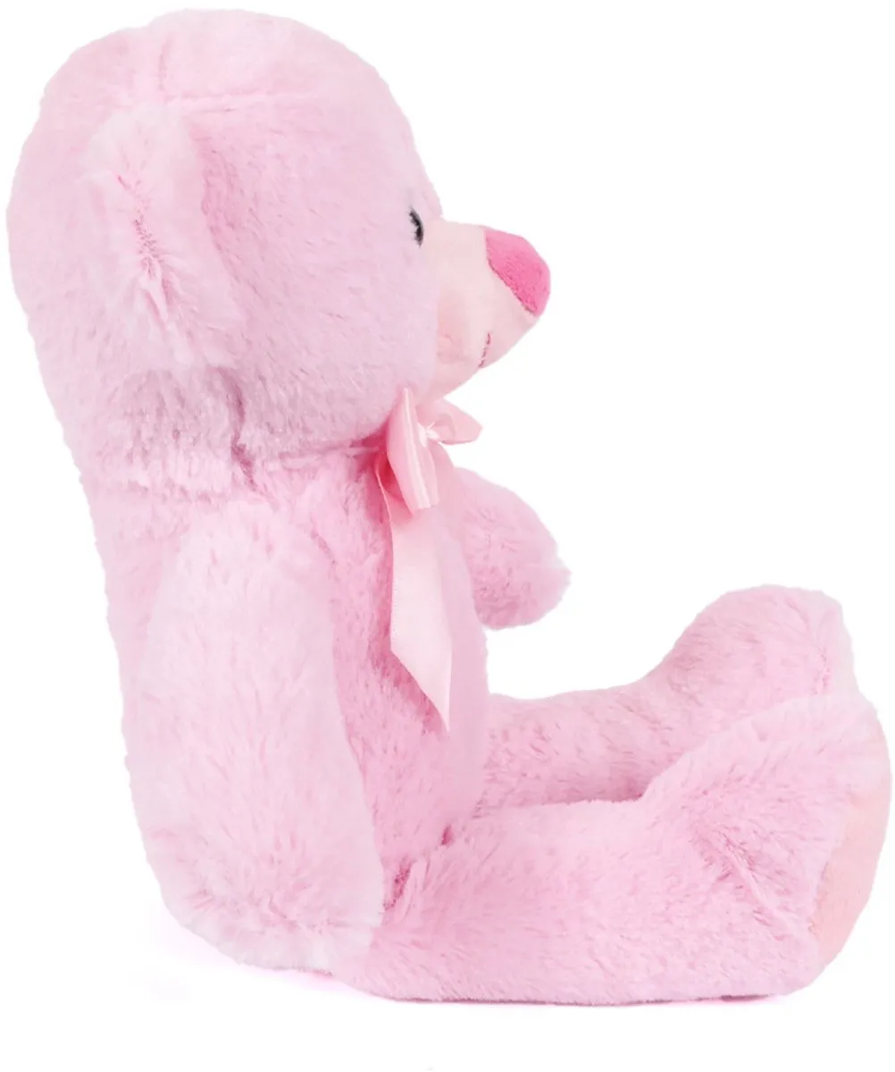 PIA Soft Toys Pluche Beer - Roze - 20 cm