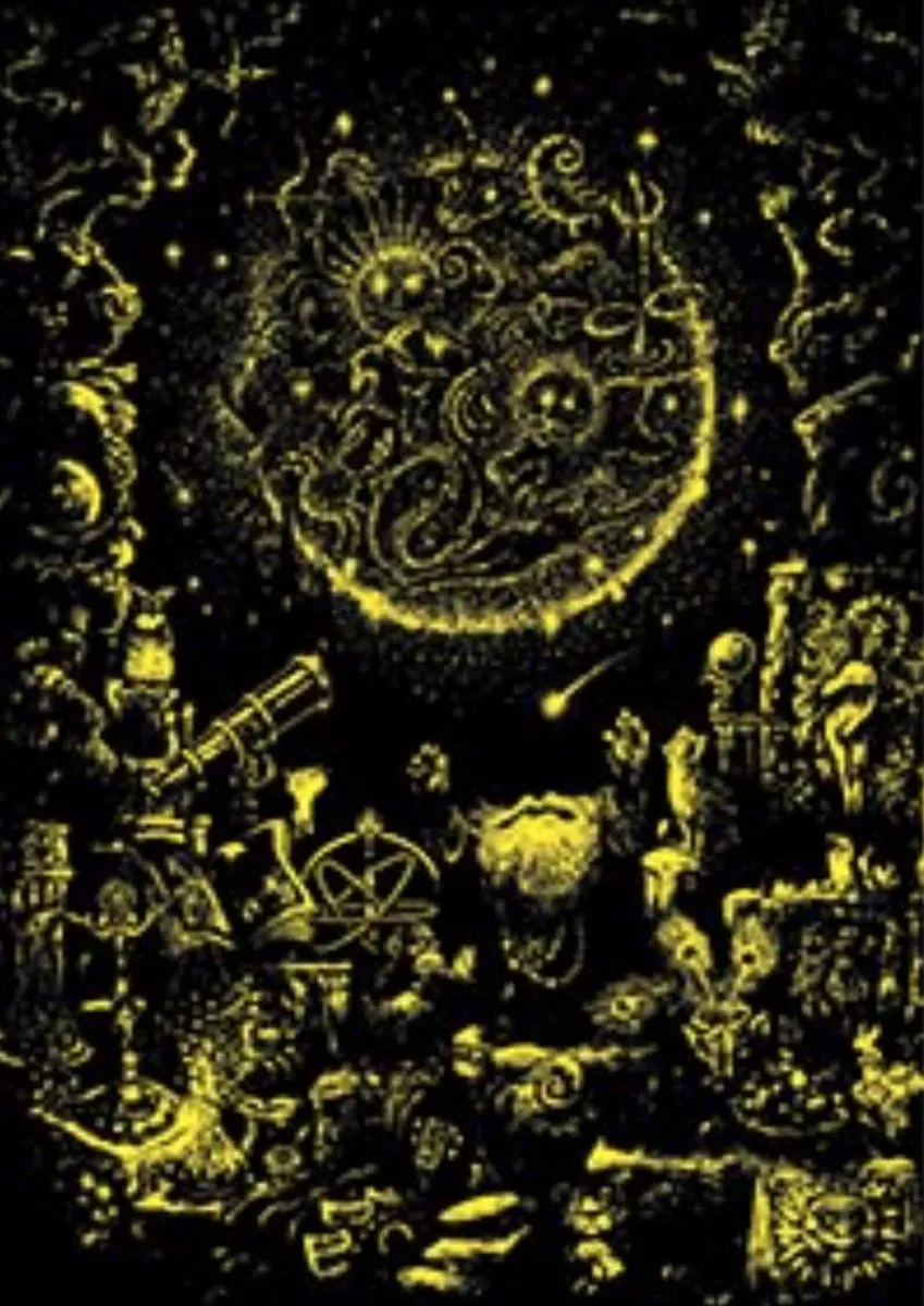 Educa Astrologe 1000 Deelen Nachtleuchtpuzzel - Blauw